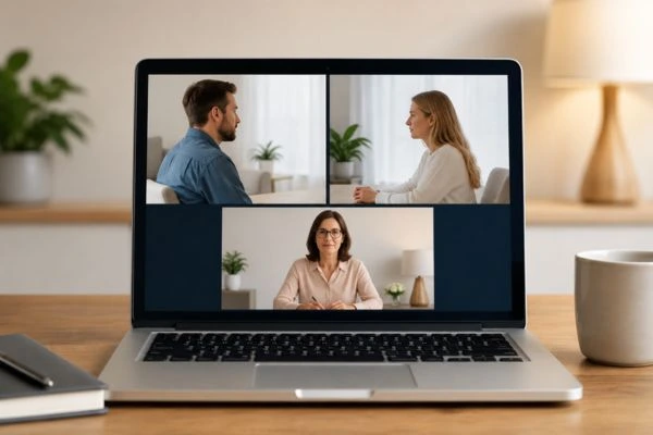 Image of online shuttle mediation Radstock